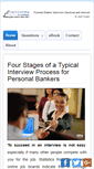 Mobile Screenshot of personalbankerinterviewquestions.com